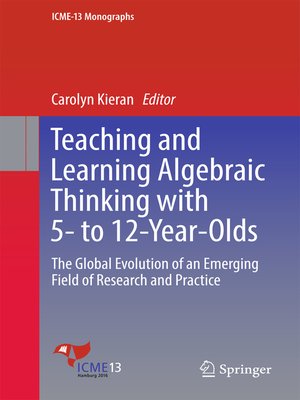 cover image of Teaching and Learning Algebraic Thinking with 5- to 12-Year-Olds